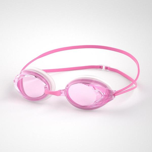 シリコン製スイミングゴーグル 軽量 ソフト アイウェア ダイビング アウトドア 屋内 ピンク