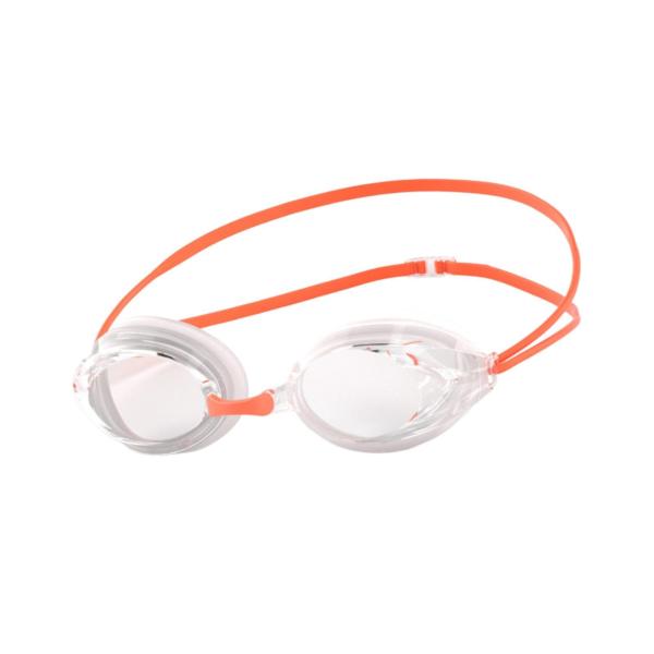 シリコン製スイミングゴーグル 軽量 ソフト アイウェア ダイビング アウトドア 屋内 オレンジ