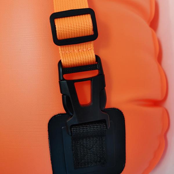 スイミングブイフロート、水泳用フロート、高視認カラー、装備バッグ、トレーニングハイキング用スイムバブル、オープンウォータースイミング