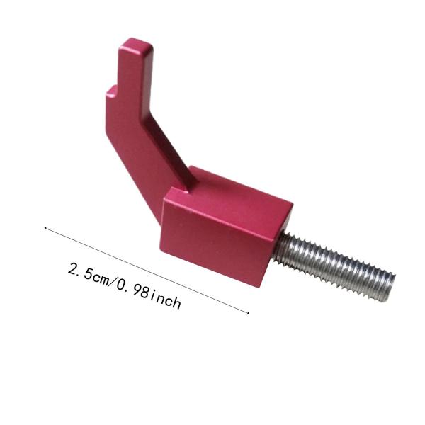 L調整ブロック、手動ワイヤードンチ、頑丈、プロテクター、取り付け簡単、アクセサリー、バドミントンマシンストリングツール