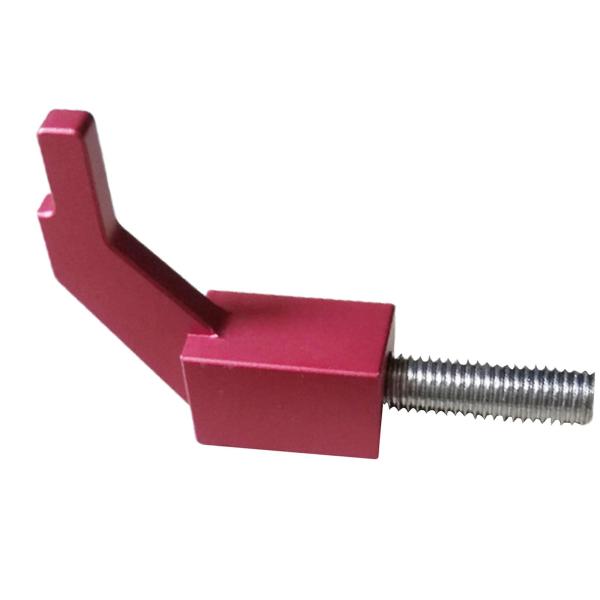 L調整ブロック、手動ワイヤードンチ、頑丈、プロテクター、取り付け簡単、アクセサリー、バドミントンマシンストリングツール