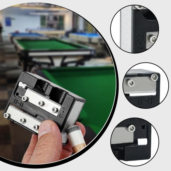 7 in 1 ビリヤード プール キュー チップ 修理 キュー チップ 修理ツール 軽量 ポータブル プロ仕様 初心者 スポーツ 競技用