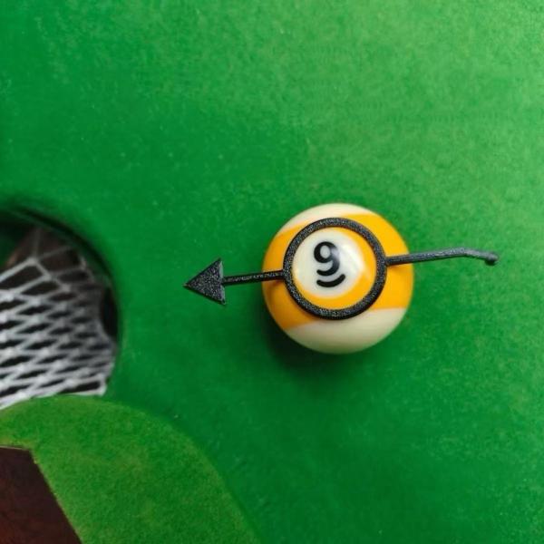 10 個セット プールビリヤードトレーニング補助具 練習用エイミングガイド 子供中級者向けプールエイミング補助具