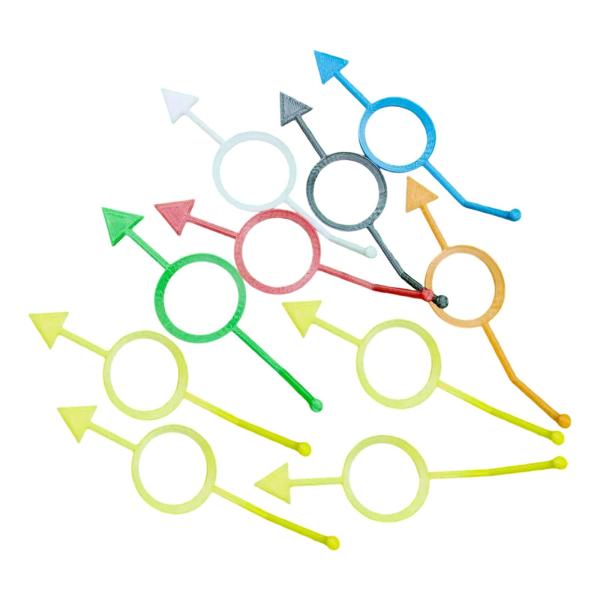 10 個セット プールビリヤードトレーニング補助具 練習用エイミングガイド 子供中級者向けプールエイミング補助具