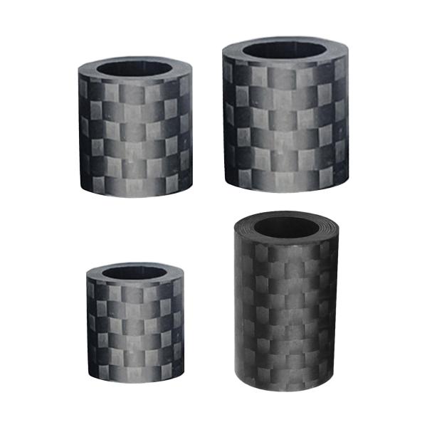 ビリヤードキュースティックフェルールカーボンファイバーポータブルプロフェッショナルプールスティックチップ14x14mm