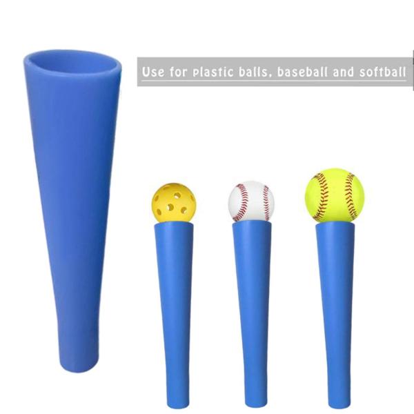 バッティングティートッパー交換用 レディース メンズ ジム 野球 ソフトボール ボールレストカップ ブルー