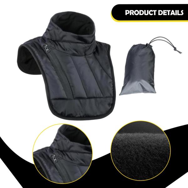 バイク用ネックウォーマー 防風ネックプロテクター ランニング ハイキング 通勤 Mサイズ