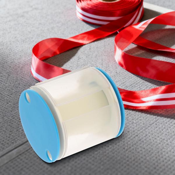 収納ケース 体操用品 新体操リボン収納ケース 体操用アクセサリーワインダー ブルー スッキリ収納 整理用品