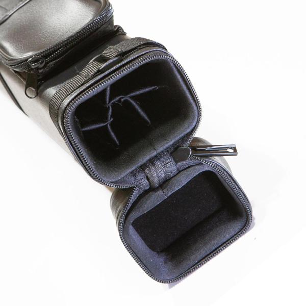 プールキューケース ビリヤードポールロッドボックス 5穴 軽量 整理用品 コンテナ 収納ボックス ビリヤードプールキューバッグポータブルビリヤード用品