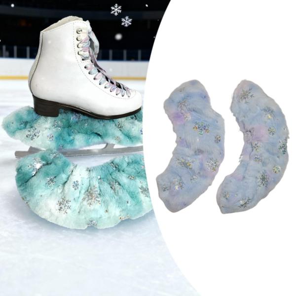 アイススケートブレードカバー 大人用 フィギュアスケート アイススケート ホッケースケート用 ブルー