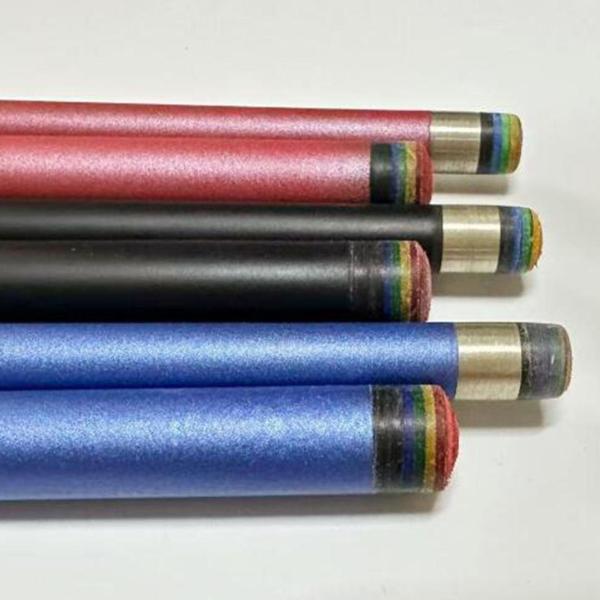 ブルー ビリヤードキュースティック プールキュースティック ビリヤードキュー 13mmキューチップ付き