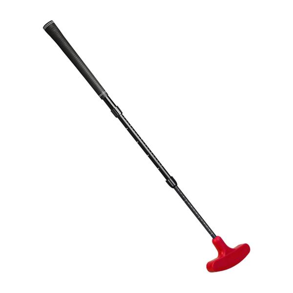 伸縮式ゴルフパター アルミ合金製 ティーンエイジャー向け 大人向け 長さ調節可能 レッド