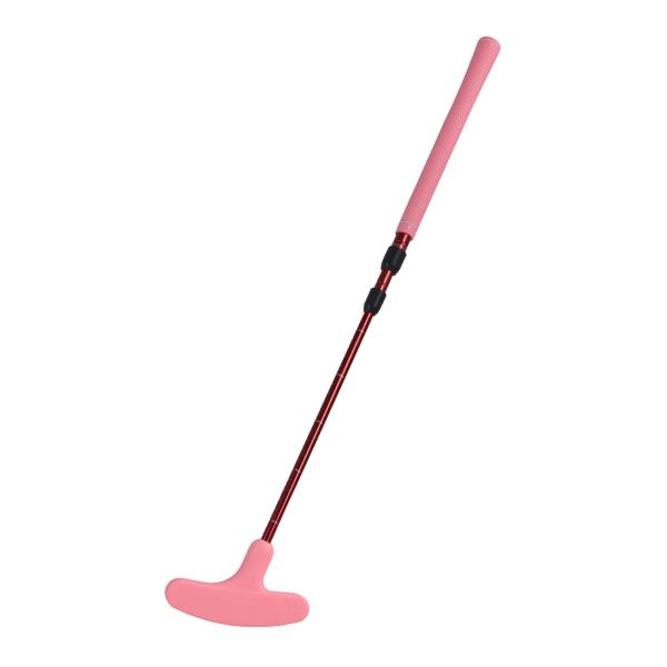 ゴルフパタートレーニング 双方向滑り止め 子供用パター 大人 子供 男性 女性 ピンク