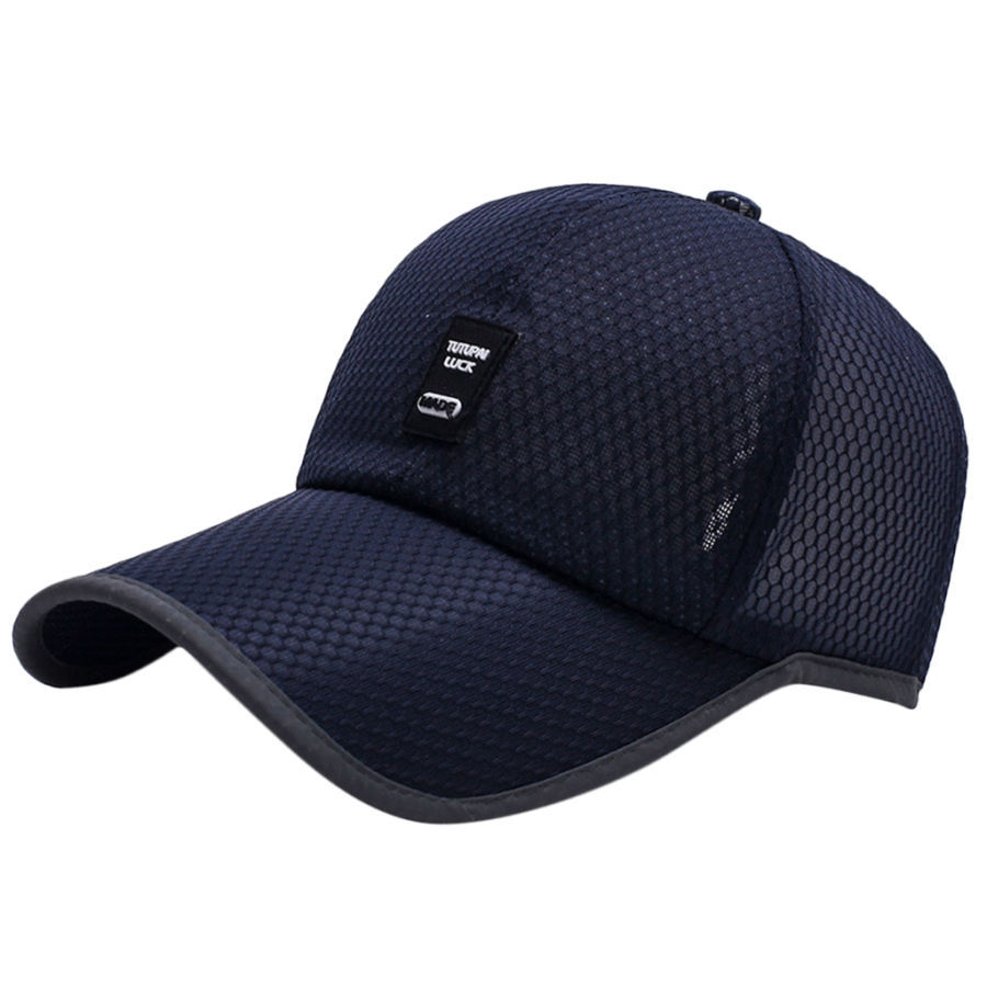 男女兼用 メッシュ スポーツ 旅行 ゴルフ 野球帽子 サンハット キャップ UVカット 速乾 通気性 全6色 - 白｜stk-shop｜02