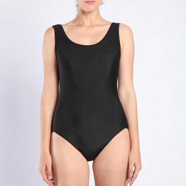ヴィンテージレディースフレックスワンピース水着スパンデックスボディスーツ水着3xl