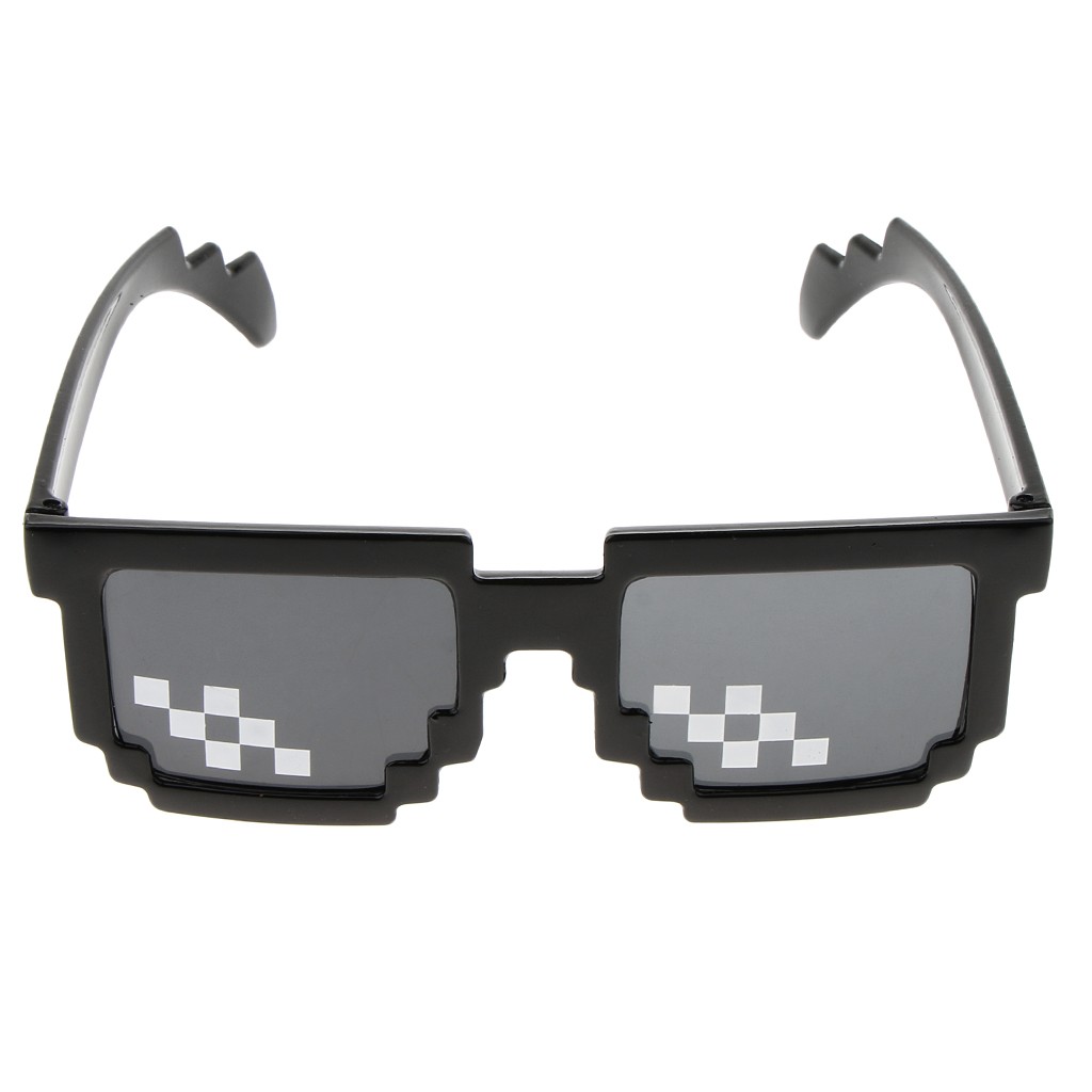 モザイクサングラス メガネ レンズあり 6格 ブラック Uvカット 面白い 二次元メガネ コスプレ 海外人気 パーティー ハロウィーン プレゼント 2タイプ Stkショップ 通販 Yahoo ショッピング