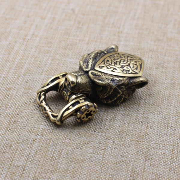 パラコード ブレスレット バックル センターピース キャンプ ベアに使いやすい