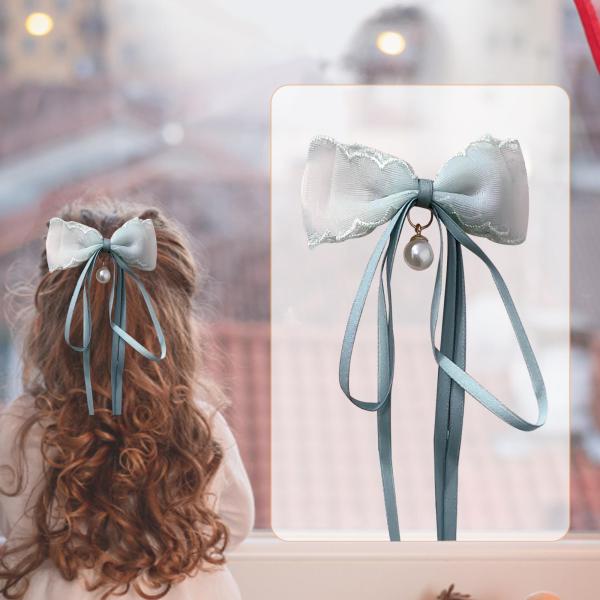 ヘアクリップ ヘアアクセサリー フレンチデザイン かわいいヘアバンド レディース ガールズ グリーン