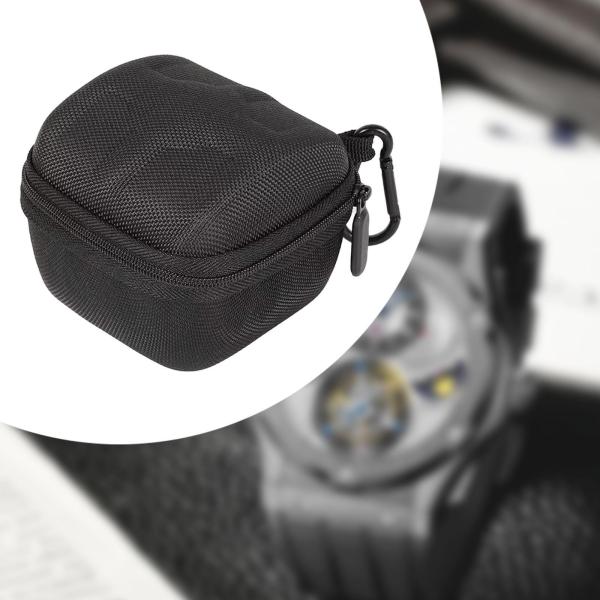 シングルウォッチトラベルケース 持ち運び簡単 モダンジッパーバッグ ウォッチオーガナイザー ウォッチ収納バッグ 耐衝撃 スマートウォッチ用 レディース