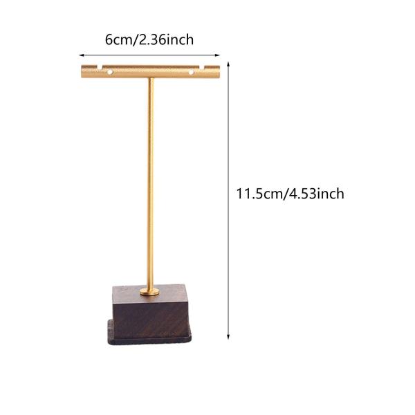 イヤリングディスプレイスタンド イヤリングディスプレイ収納ラック リング用 イヤリングクローゼット 高さ11.5cm