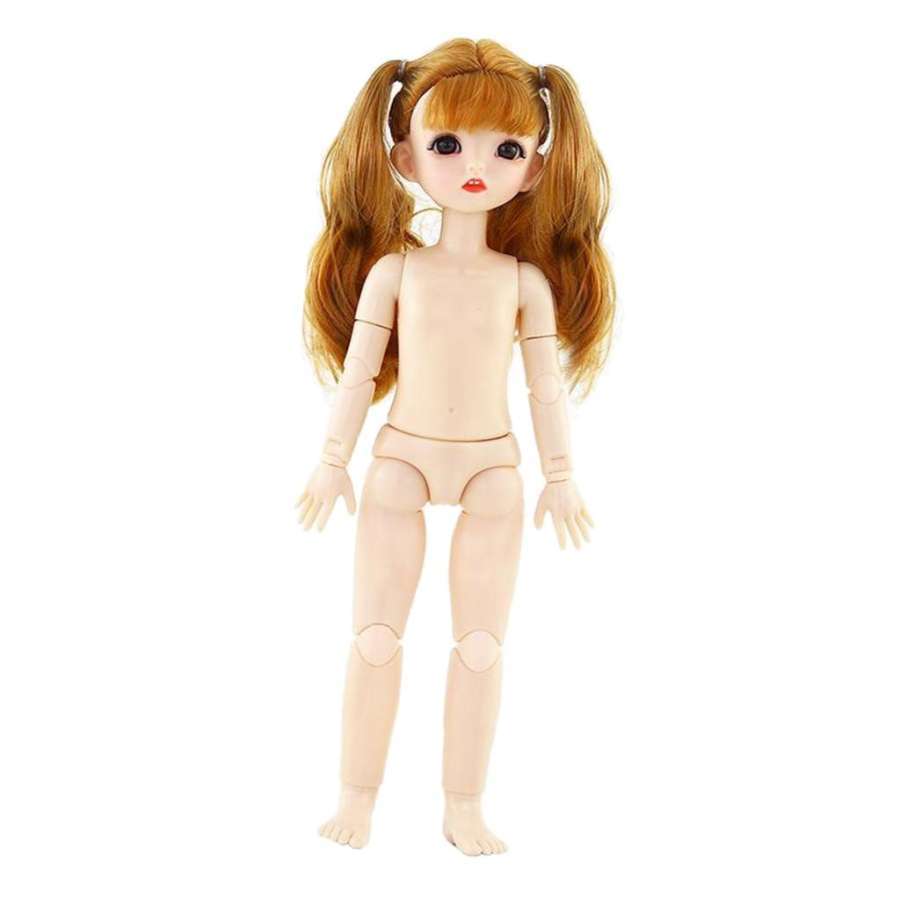 1/6スケール bjd人形 人形本体 ガールドール 22関節 ヌードボディ ロング 人形おもちゃ 30cm