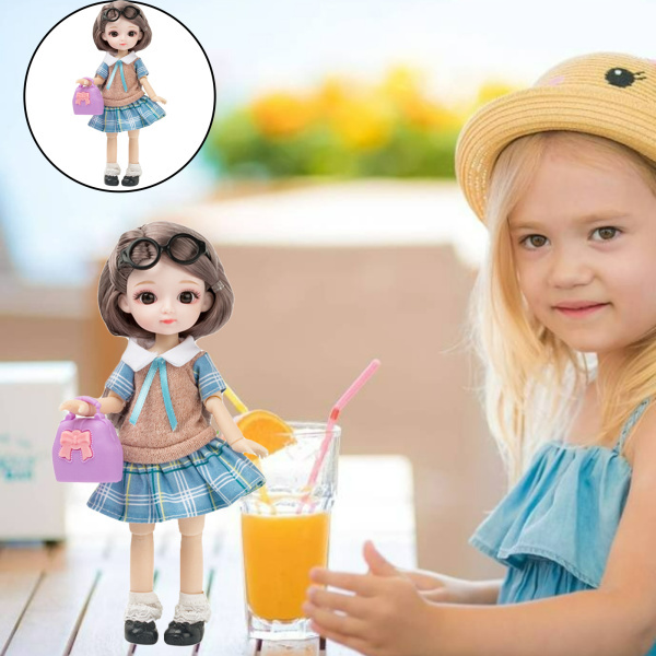 BJD人形13球体関節人形3Dアイズフェイスメイクドレスシューズフルセット｜stk-shop｜04