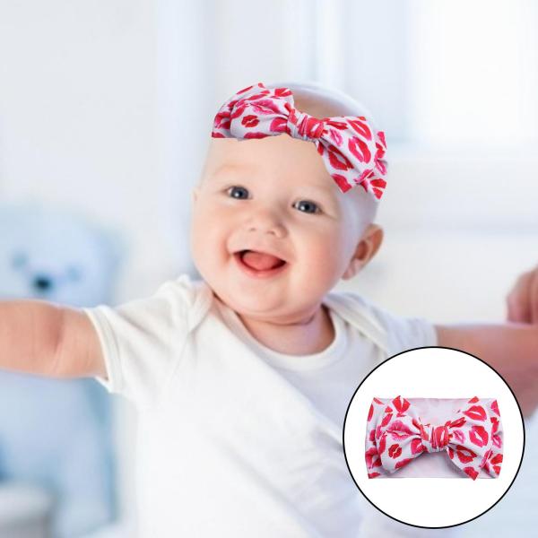 ヘッドバンドボウノットヘアボウヘアアクセサリー0〜3歳の赤ちゃんB