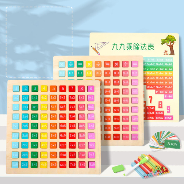 木制ナンバーパズルボード数学仕分けビルディングブロック早期学習子供用感覚玩具3 4 5歳ギフト｜stk-shop｜02