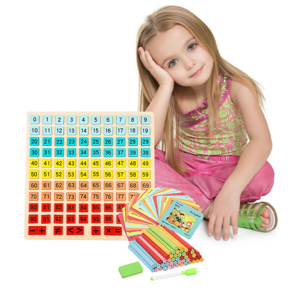 木制ナンバーパズルボード数学仕分けビルディングブロック早期学習子供用感覚玩具3 4 5歳ギフト｜stk-shop｜03
