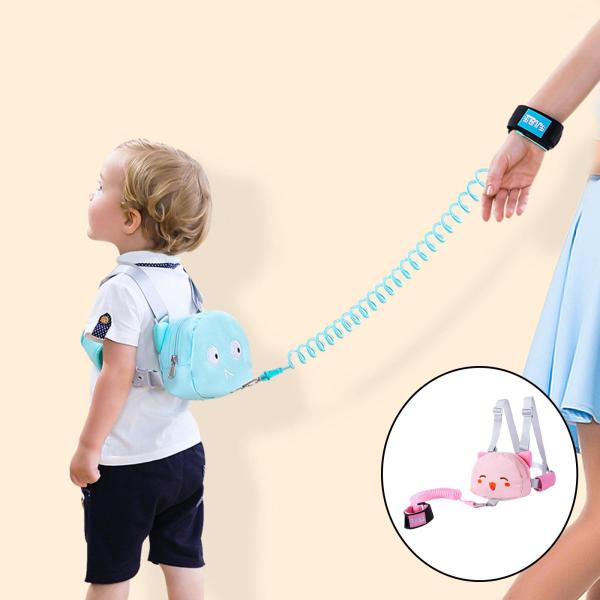 デュアルユース子供用ブレスレットバックパック2M、屋外ウォーキング用6〜24か月ピンクA