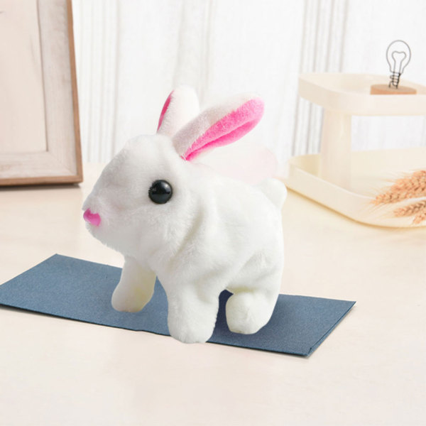 イースター就学前の電気ウサギのおもちゃインタラクティブウィグル耳ジャンプ｜stk-shop｜02