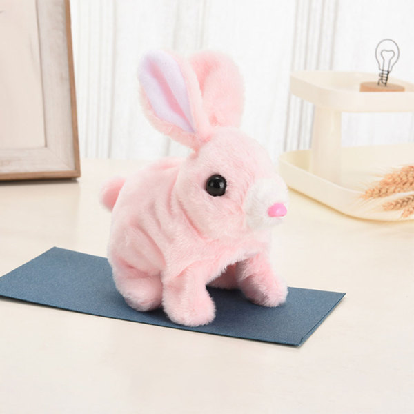 イースター就学前の電気ウサギのおもちゃインタラクティブウィグル耳ジャンプ｜stk-shop｜04