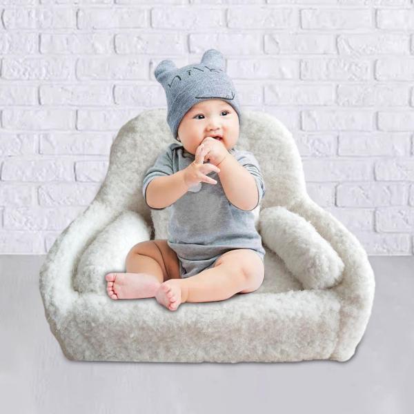 新生児の写真撮影の小道具赤ちゃんのポーズソファ枕セット幼児の写真撮影椅子の装飾枕ソファフィラーポーズ...