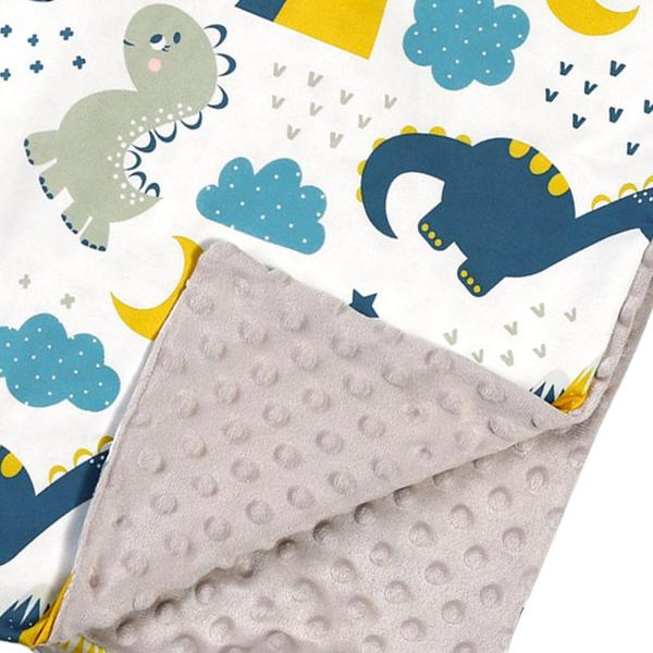 赤ちゃんおくるみ毛布おくるみラップ75x100cm新生児航空機車ユニセックス恐竜用