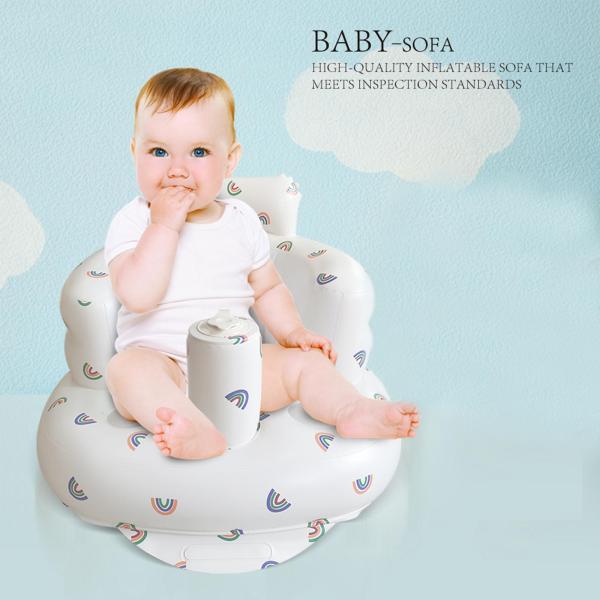 旅行用プールおもちゃの赤ちゃんのために座っている赤ちゃんのインフレータブルシート学習3ヶ月｜stk-shop｜02