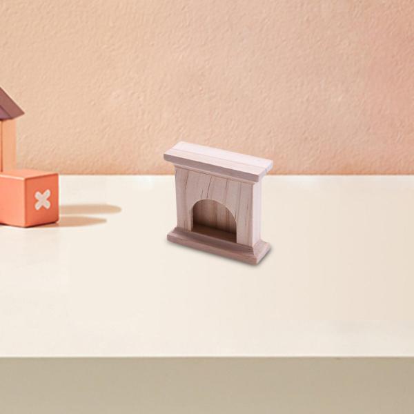 リビングルームのためのミニチュアシーンの家具の装飾品ヴィンテージ装飾的な木製の装飾品