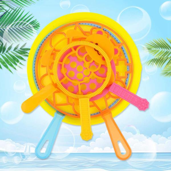 シャボン玉おもちゃ ツール 大きい バブルメーカー しゃぼん玉メーカー バブルマシーン 手動 道具 子供 裏庭 夏祭り 26点セット