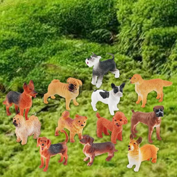 ミニチュアの犬　5個セット imgrc0071518106.jpg