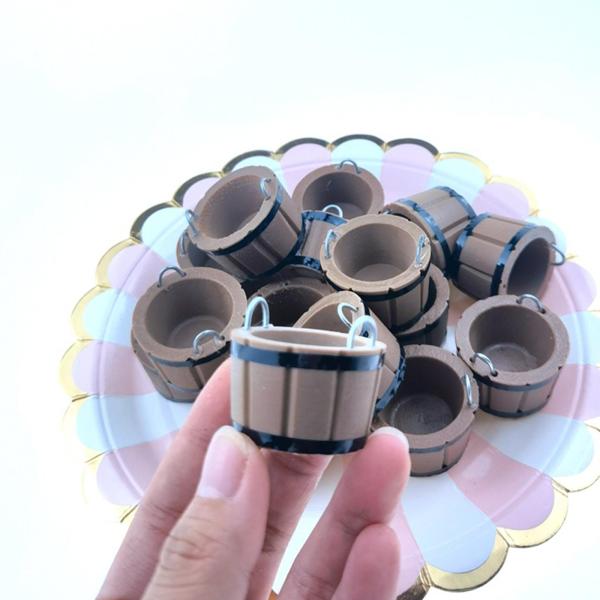1:12 スケール樹脂バレル モデル アクセサリー おもちゃ マイクロ風景装飾品