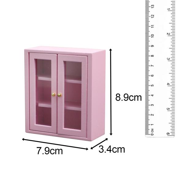 1:12 スケール ドールハウス キャビネット ドールハウス  アクセサリー  本棚  ごっこ遊び 本棚 おもちゃ