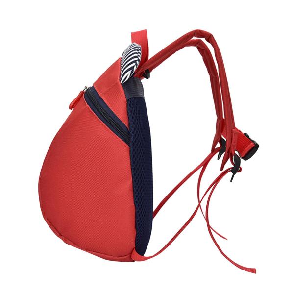 ハーネス ベア 子供用 バックパック ジッパー付き 漫画 おもちゃ用 レッド