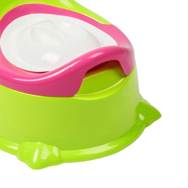 ポータブルチャイルドトイレキッズ便座 6-12ヶ月の赤ちゃんに快適 グリーン