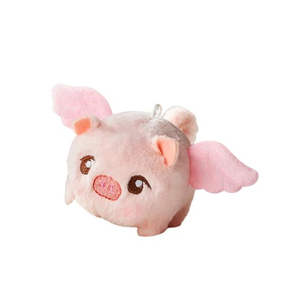 ちみたん ぬいぐるみ マスコット キーホルダー アニマル ぶた ぬいぐるみ ぷーとん キーホルダー AOPUTONSTDMC 0404 Pu-ton