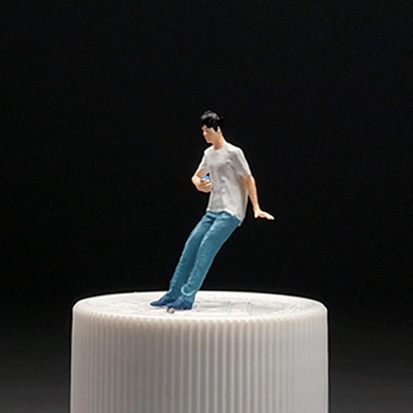 ミニチュア 1/64 スケール 人物フィギュア マイクロランドスケープ アクセサリー 装飾用