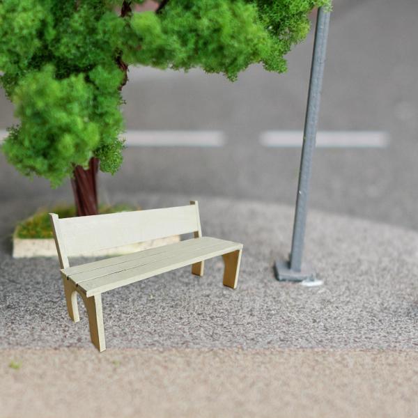 1:12 スケール ドールハウス ミニチュアドール ベンチ シミュレーション 家具 幼児 キッズ