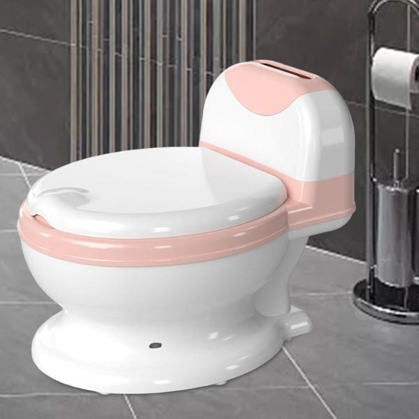 トイレ トイレ お手入れ簡単 トレーニング移行用トイレシート ベビーピンク