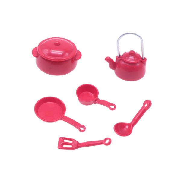 ミニキッチン用品モデル 1/12 ドールハウス調理器具、ダイニングルームキッチン装飾用