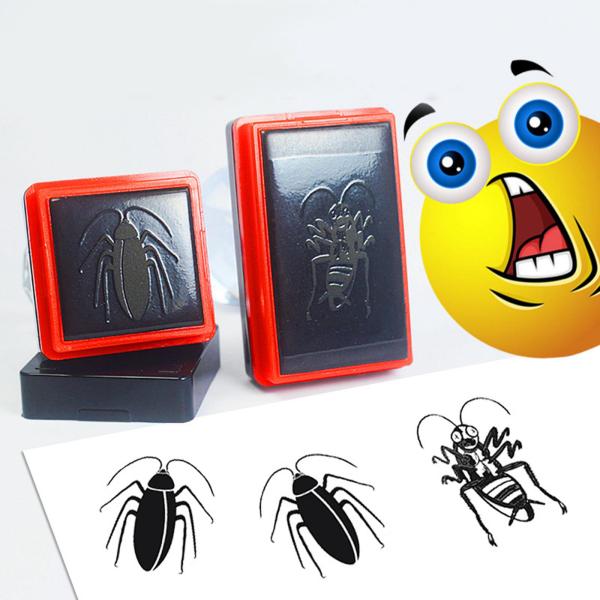 面白いシールスタンプ バグスタンパー ハロウィンパーティーの記念品 大人や子供向け スタイルA