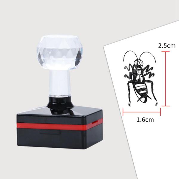 面白いシールスタンプ バグスタンパー ハロウィンパーティーの記念品 大人や子供向け スタイルA