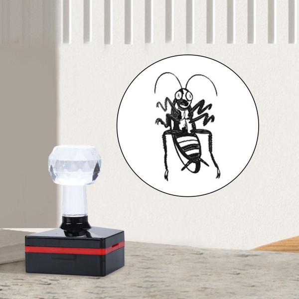 面白いシールスタンプ バグスタンパー ハロウィンパーティーの記念品 大人や子供用 スタイルB